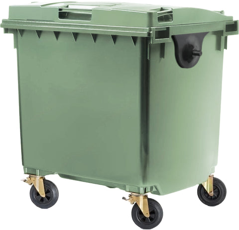 4 x 1100 Litre Wheelie Bins in any Colour (Pallet Quantity)