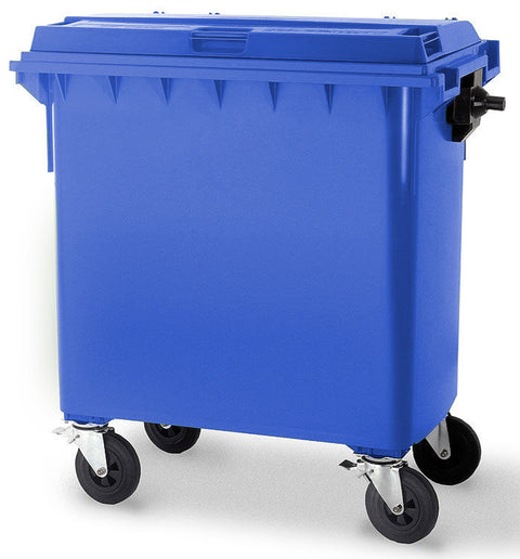 4 x 660 Litre Wheelie Bins in any Colour (Pallet Quantity)