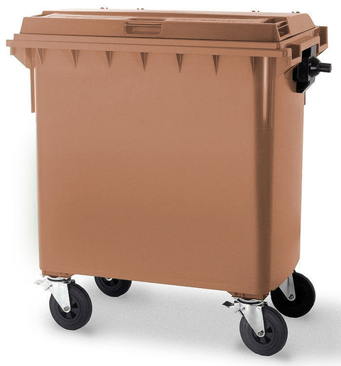 4 x 660 Litre Wheelie Bins in any Colour (Pallet Quantity)