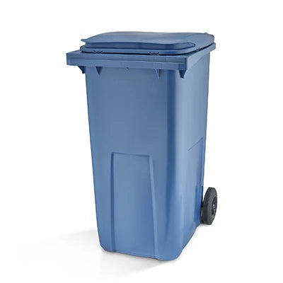 Blue Wheelie Bins