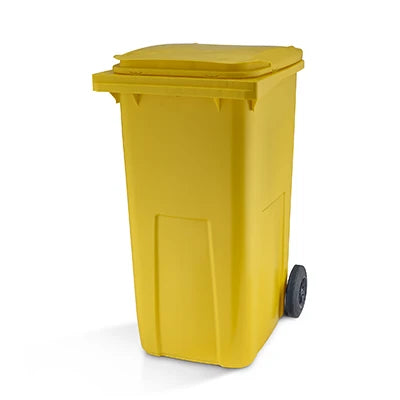 Yellow Wheelie Bins