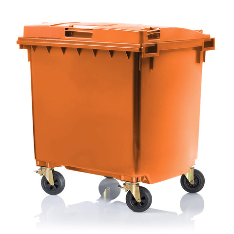 4 x 1100 Litre Wheelie Bins in any Colour (Pallet Quantity)